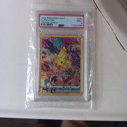 Pokemon SWSH Crown Zenith Psa9 Pikachu 