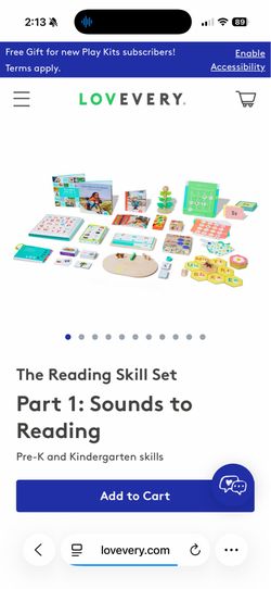 Lovevery reading play set part 1