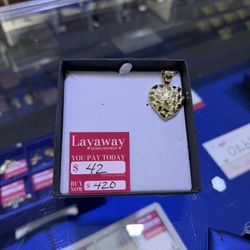 Heart Nugget Pendant 