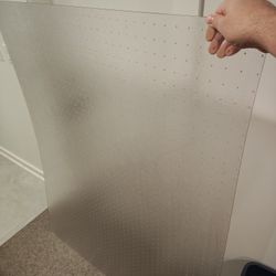 Polycarbonate Carpet Chair ‎Mat x2