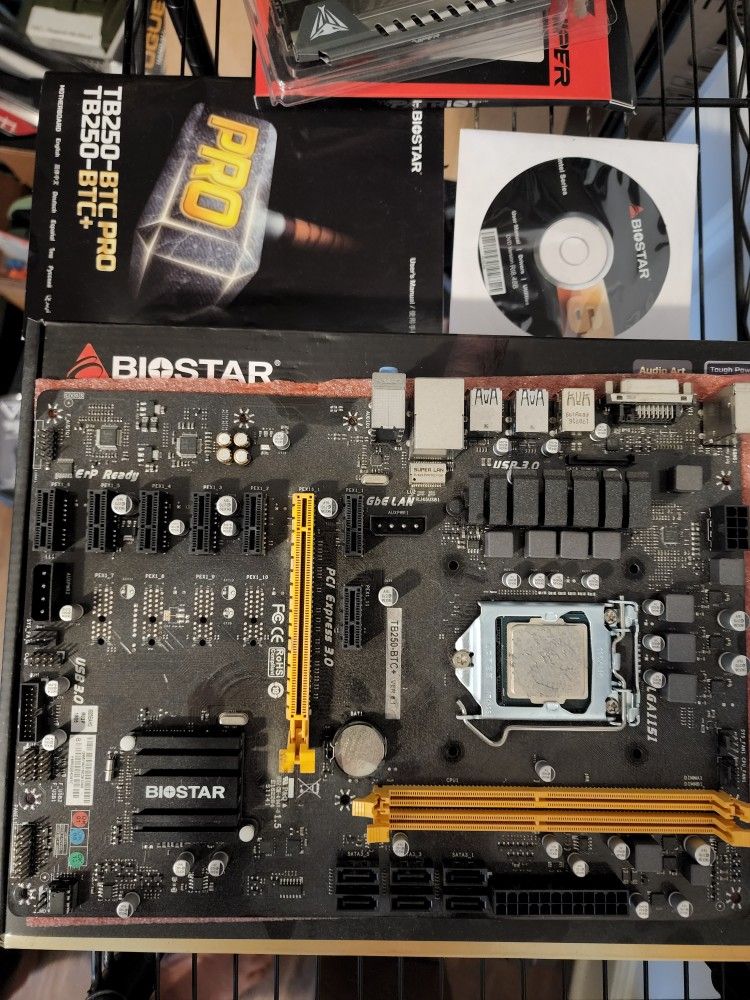 Intel 6600k, Biostar Motherboard, Patriot Viper RAM