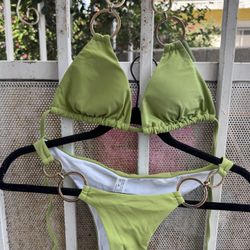 Green Swimsuit Size Small