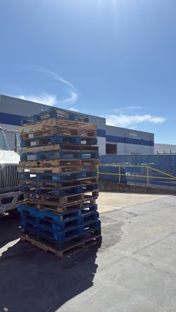 There’s a lot of pallets truck loads sometimes