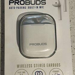 Probuds Wireless Stereo Earbuds