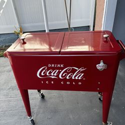 Vintage Coca Cola Ice Chest