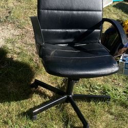 Comfortable Black Swivel Office Chair
