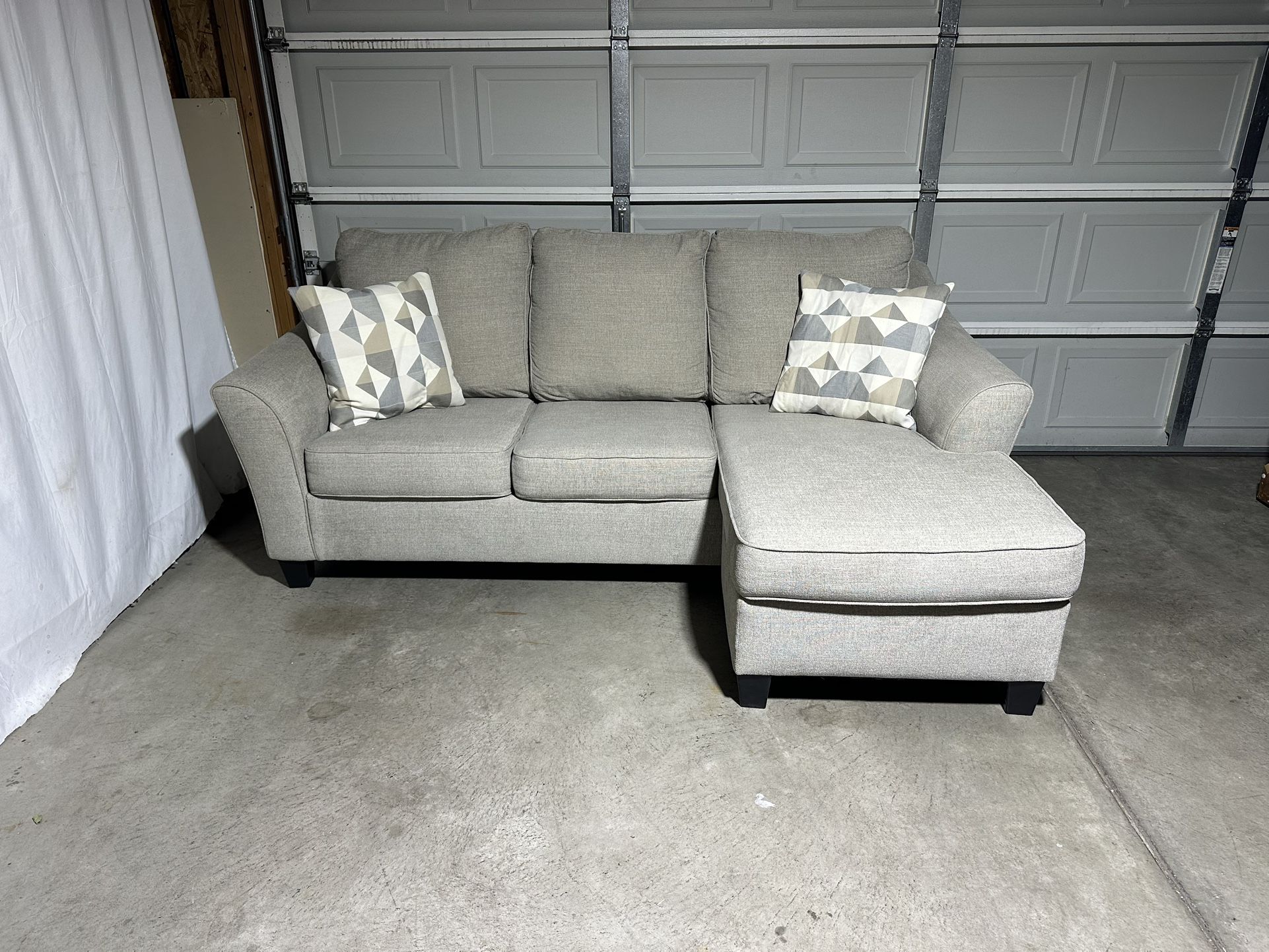 Sofa with Adjustable Chaise and Pullout Mattress *Free Delivery*