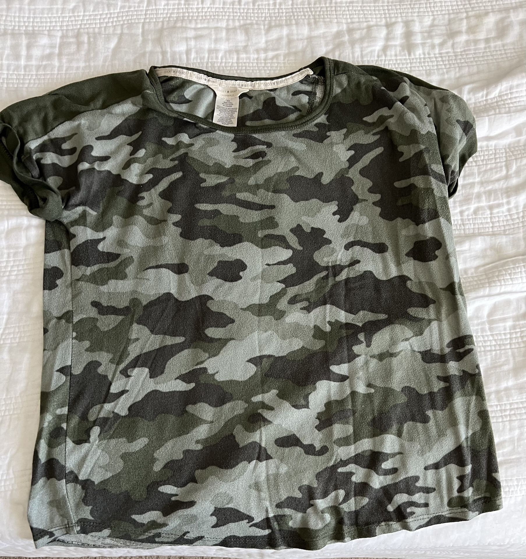 Lucky Brand Camo T Shirt