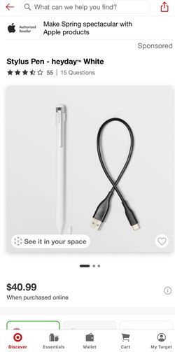 Stylus Pen - White