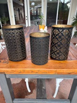 Metal Candle Holders
