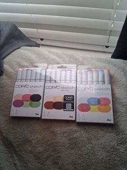 Copic Sketch Alcohol Markers NEW IN BOX