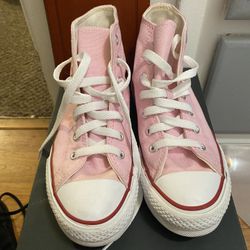 Pink Plat Form  Converse