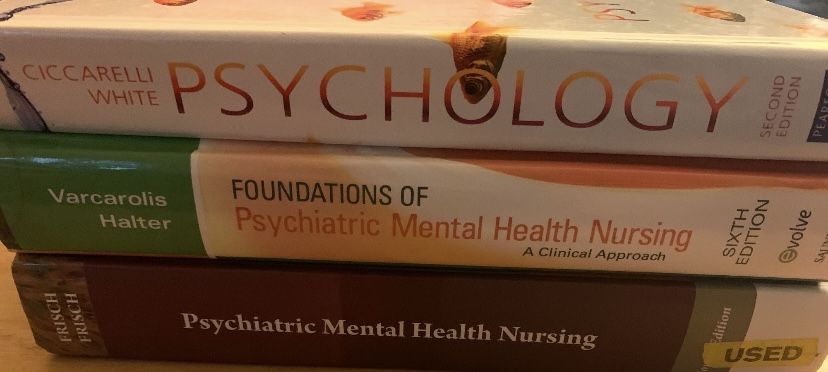 Psychology/Psychiatry Nursing Books (3)