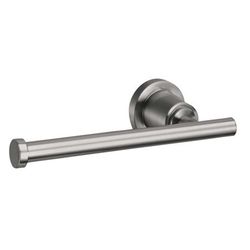 Geneva Single Toilet Paper Holder, Satin Nickel
