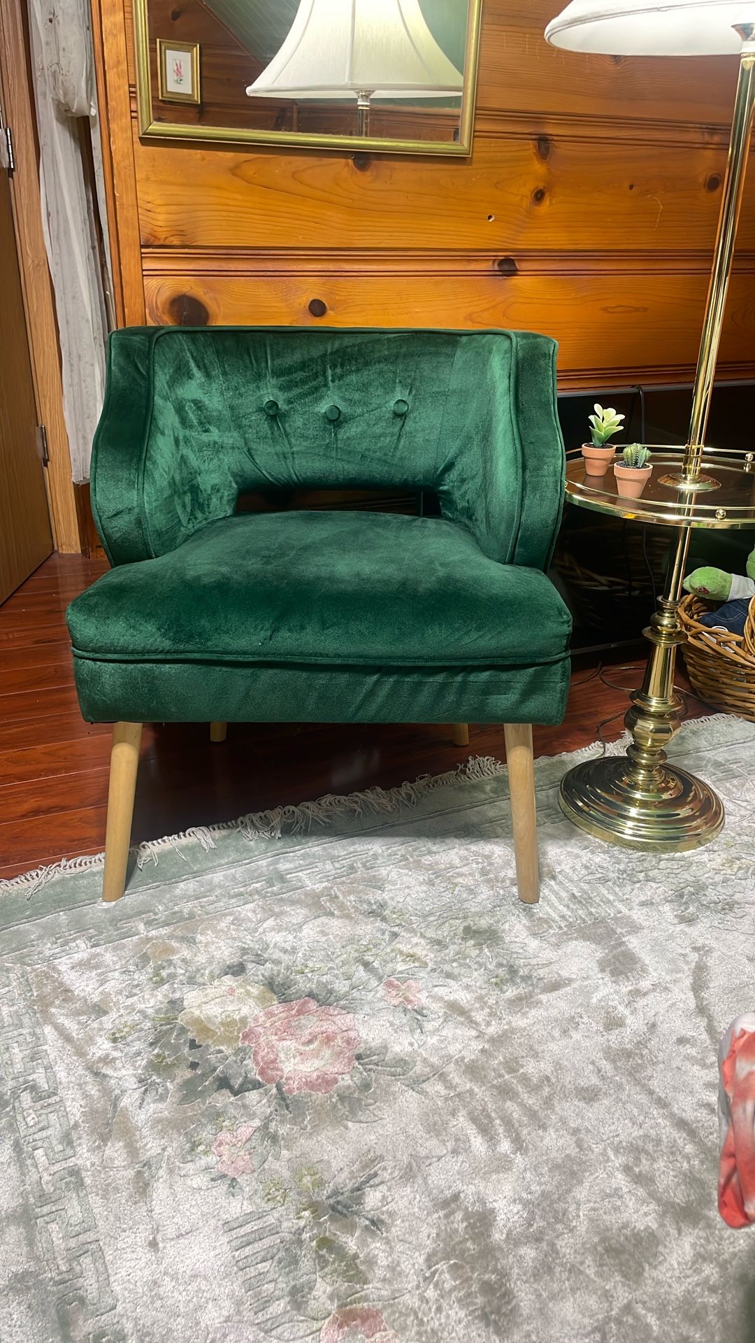 Green Accent Chair