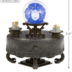 2 Hallmark Haunted Mansion Keepsake Ornaments Madame Leota And Coffin