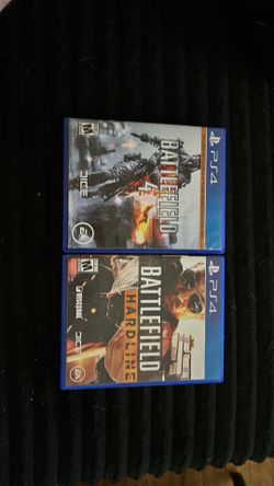 PS4 2 battlefield games