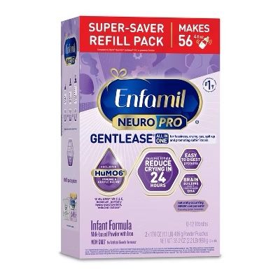 (NEW) Enfamil NeuroPro Gentlease Baby Formula (4 Pack)