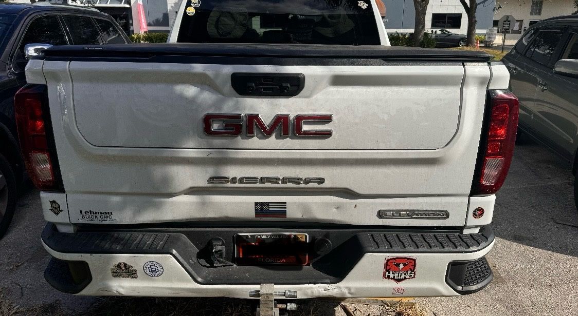 2023 GMC Sierra 1500/2500 Rear Bummer 