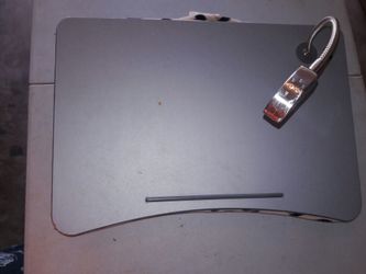 Bean Bag portable desktop w Reading lamp