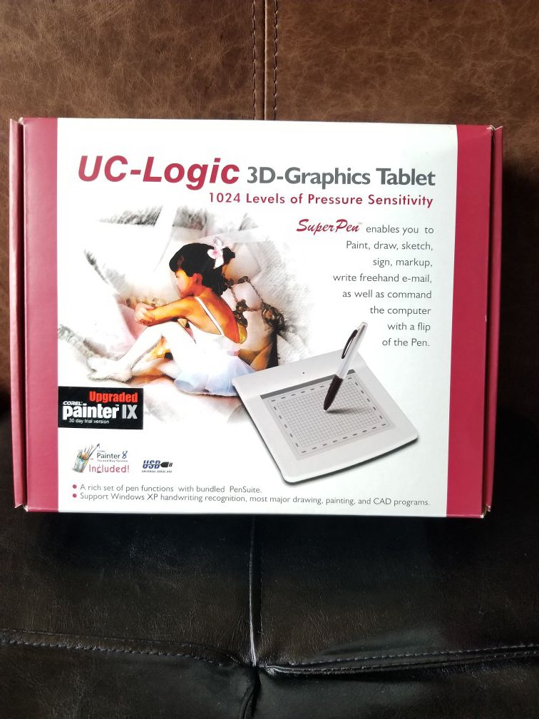 UC-Logic Super Pen Cordless Pen Tablet WP5540U