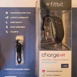 NEW Fitbit Charge HR Acitivity Heartrate Step Tracker Wristband 