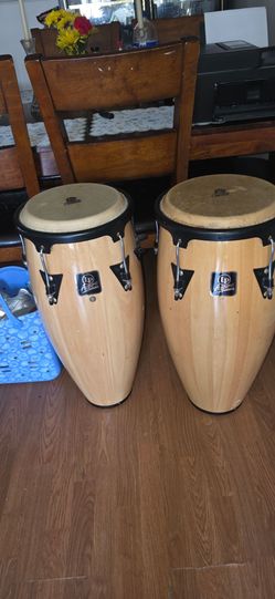 Juego de tumba/ conga set LP  ASPIRE ... ""no stand