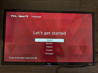 TLC Roku Tv 30 Inch- Need To Be Fix