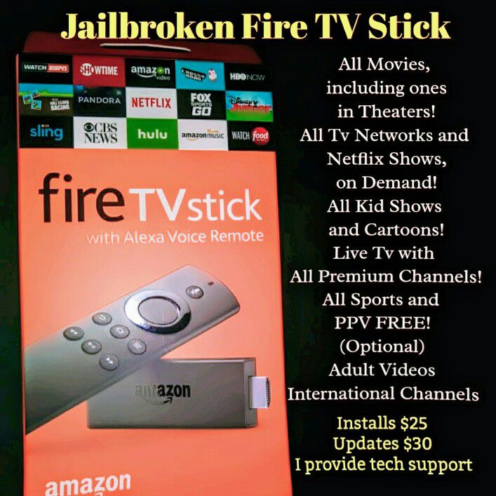 Fully Jailbroken Fire Tv Stick