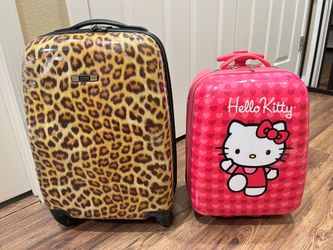 2  Carry on Suitcases