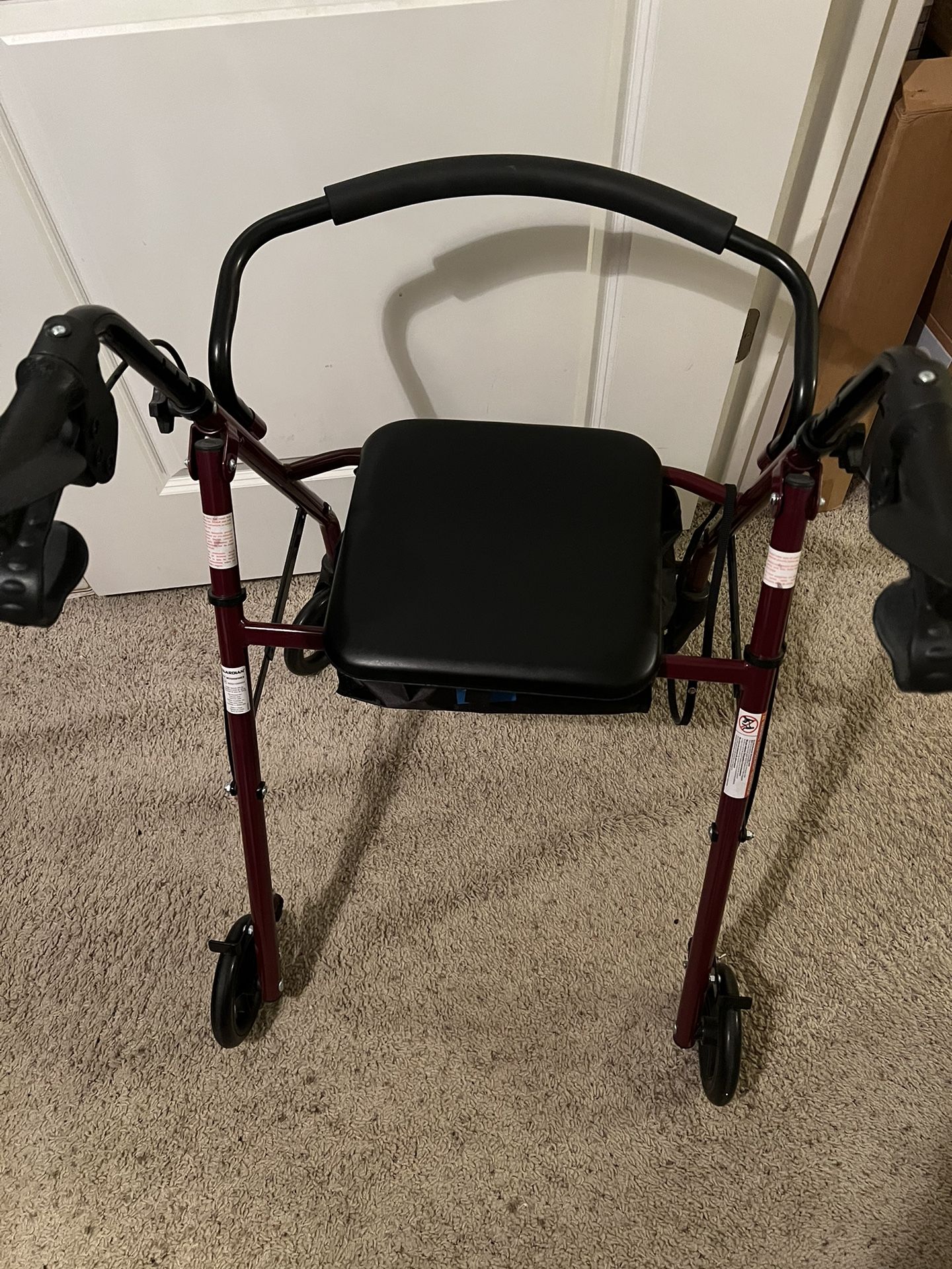 LIGHTLY USED ROLLATOR WALKER