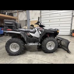 Atv With Plow