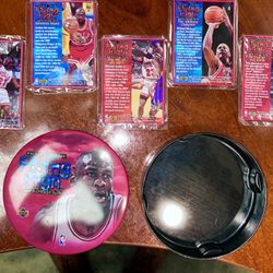 VTG Michael Jordan 1998 Upper Deck Flying High Collector Metal 5 Sports Card