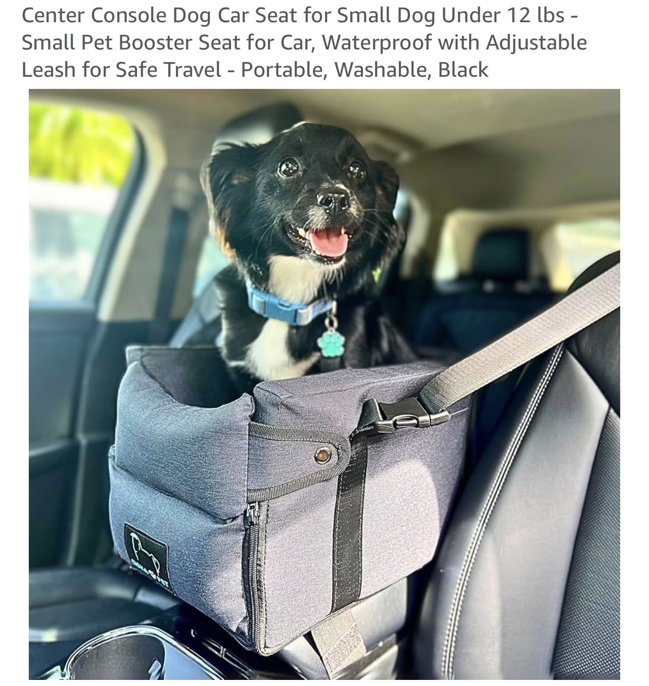 Console Car Seat Small Dog - Bulk