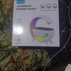 LED WIRELESS CHARGING SPEAKER