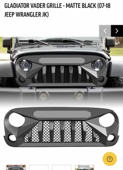 Gladiator Jeep jk 07-18 grille