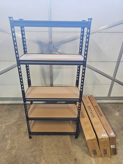 60" Storage Shelves - 5 Tiers - 2000lbs Capacity *New In Box - Sealed*