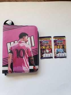 Messi Card Binder With 24 Cards