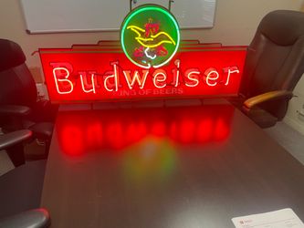 Neon Budweiser