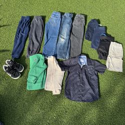 Boys Clothes And Shoes - Size 6/7 