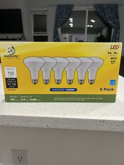 6 New LED lightbulbs