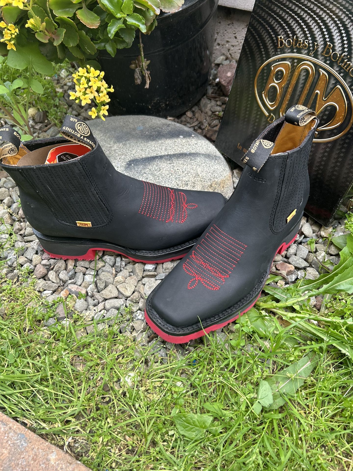 Botín para hombre comodidad al caminar BOM