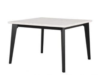 Sabro Black/White Square Counter Height Table