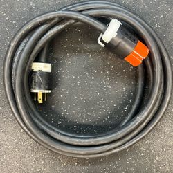 Generator Cable 20’ 30A SOW Water Resistant 10/4 