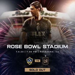LAFC v Galaxy $25 OBO