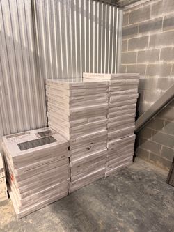 NEED GONE — MSI Acoustic Wood Slat Panels $35/box (Home Depot $69.98) 24”x24” 4-Pack NEW SEALED