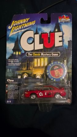 Johnny Lightning Clue Pop Culture Die-Cast Car