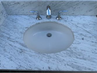 Cultured marble vanity top