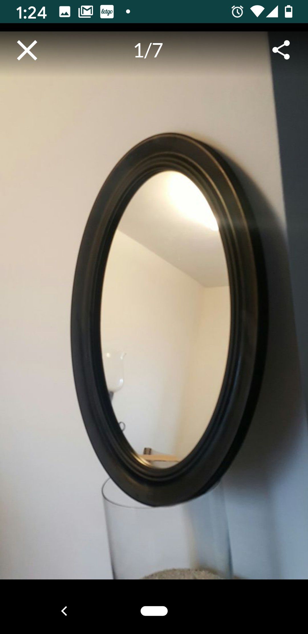 Big wall home decoration mirror