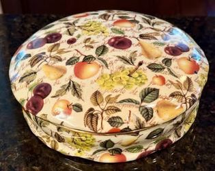 Formalities Dish Collection  by Baum Brothers .Eden Fruit Chintz Collection
